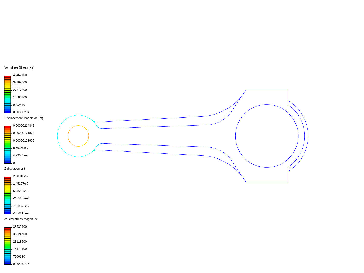 Tutorial-01: Connecting rod stress analysis image