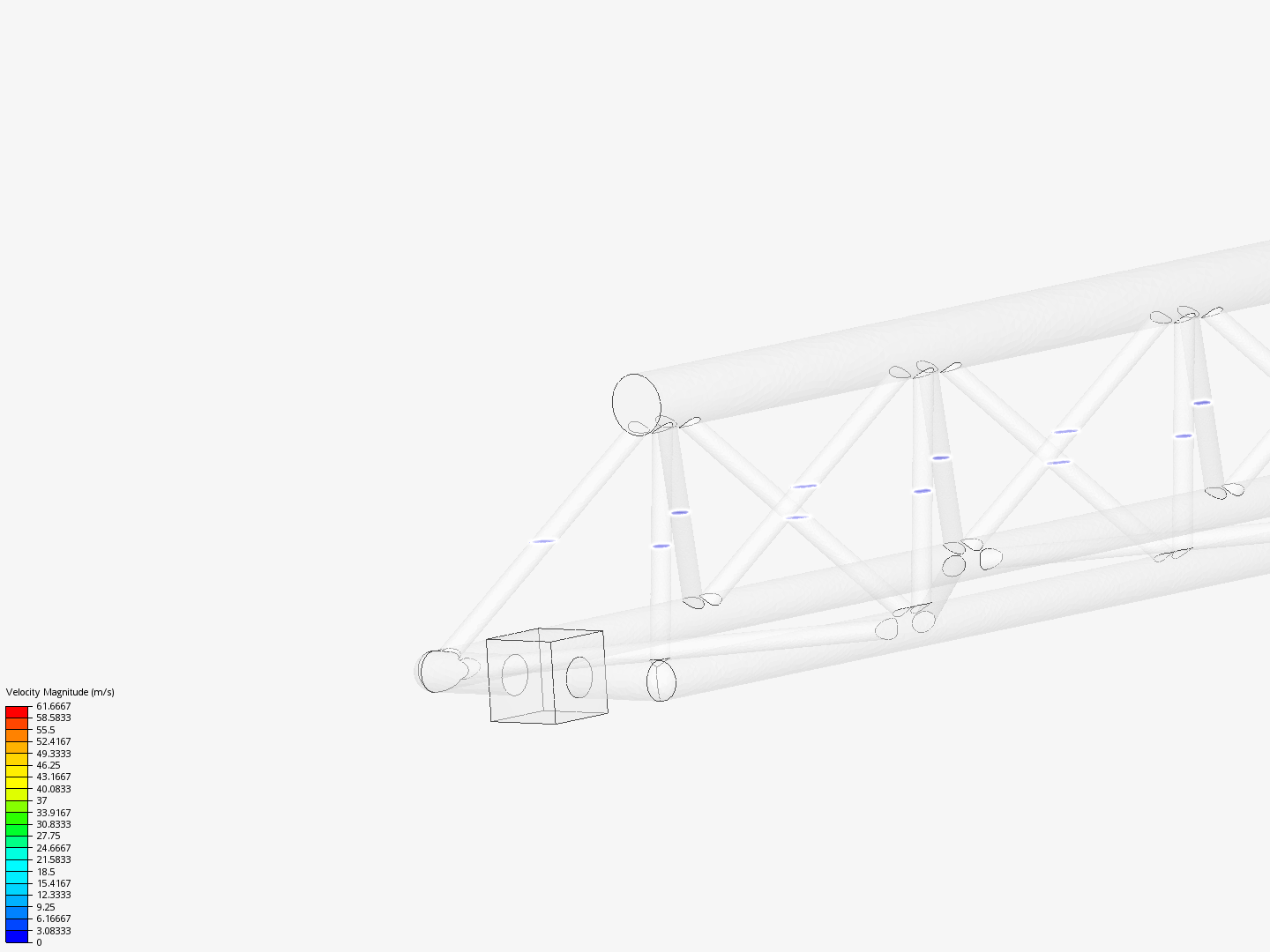 Tutorial - Linear static analysis of a crane image