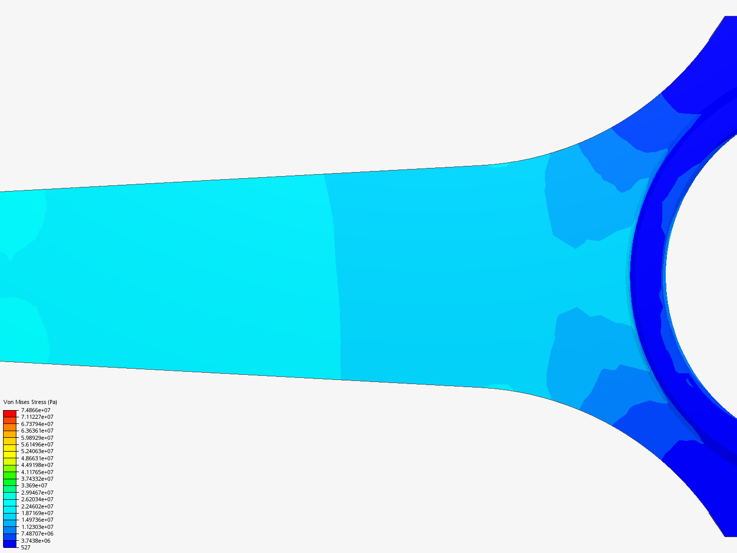 Tutorial 1: Connecting rod stress analysis image