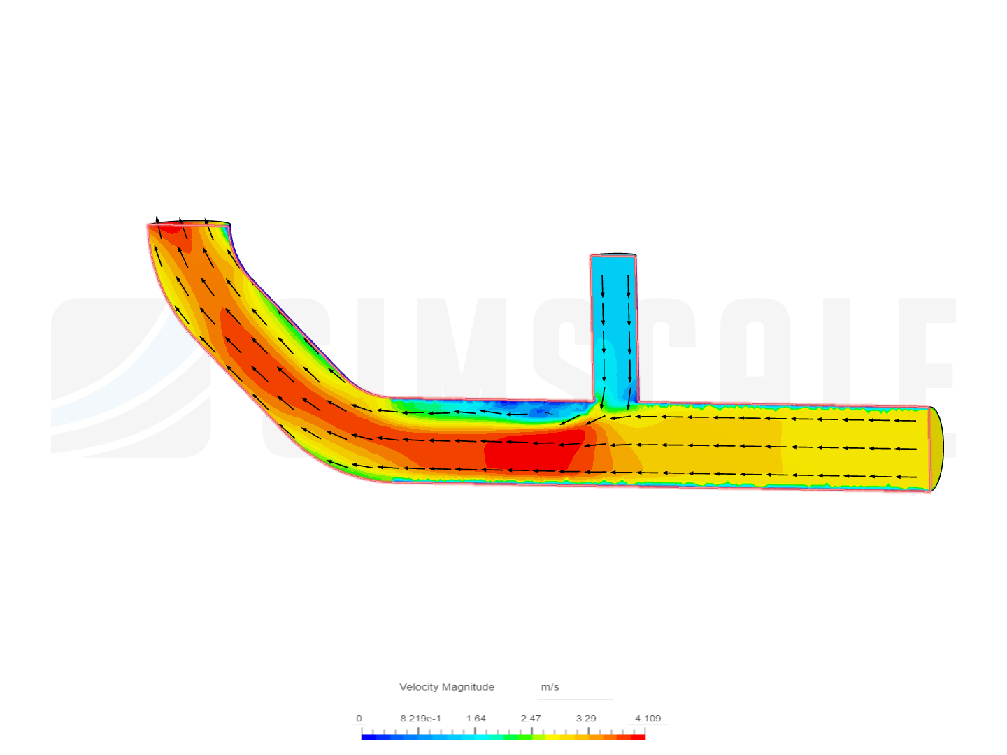 Tutorial 2: Pipe junction flow image