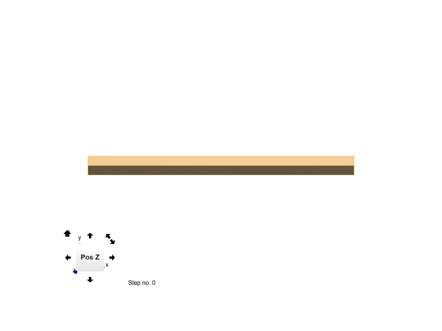 Fixed Beam under Gravitational Load Validation image