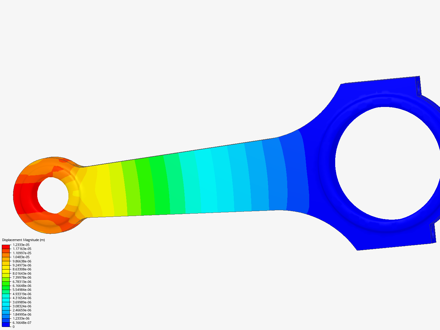 Tutorial 1: Connecting rod stress analysis image