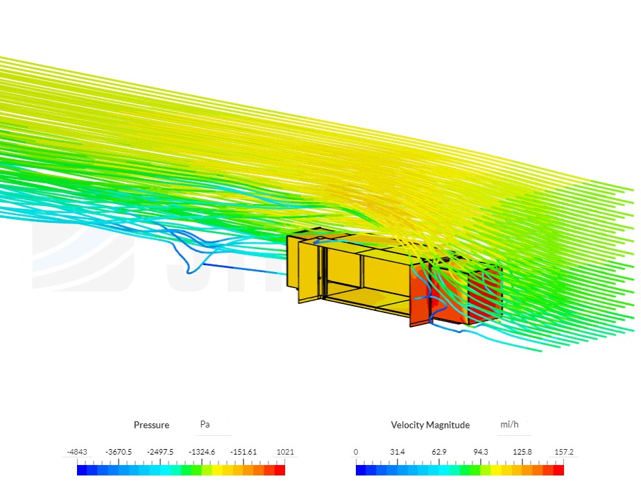 Freestanding Gable Roof Simulation image