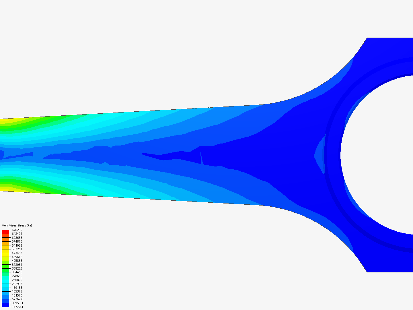 Tutorial 1: Connecting rod stress analysis image