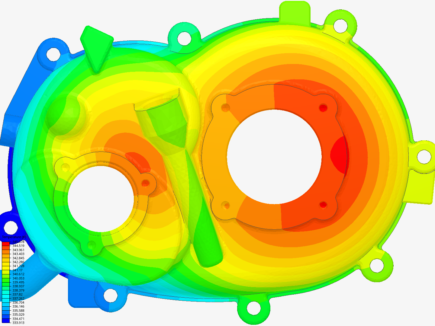 Tutorial: Thermal Analysis of a Differential Casing image