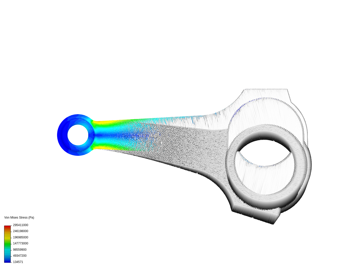 Tutorial 1: Connecting rod stress analysis image