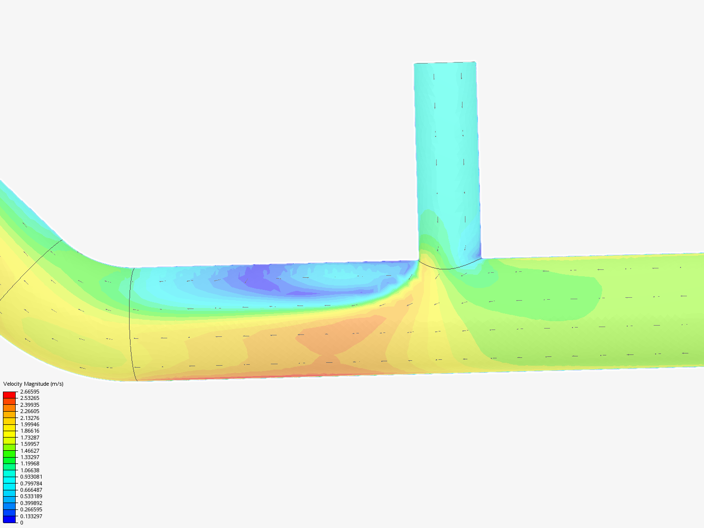 Tutorial 2: Pipe junction flow image