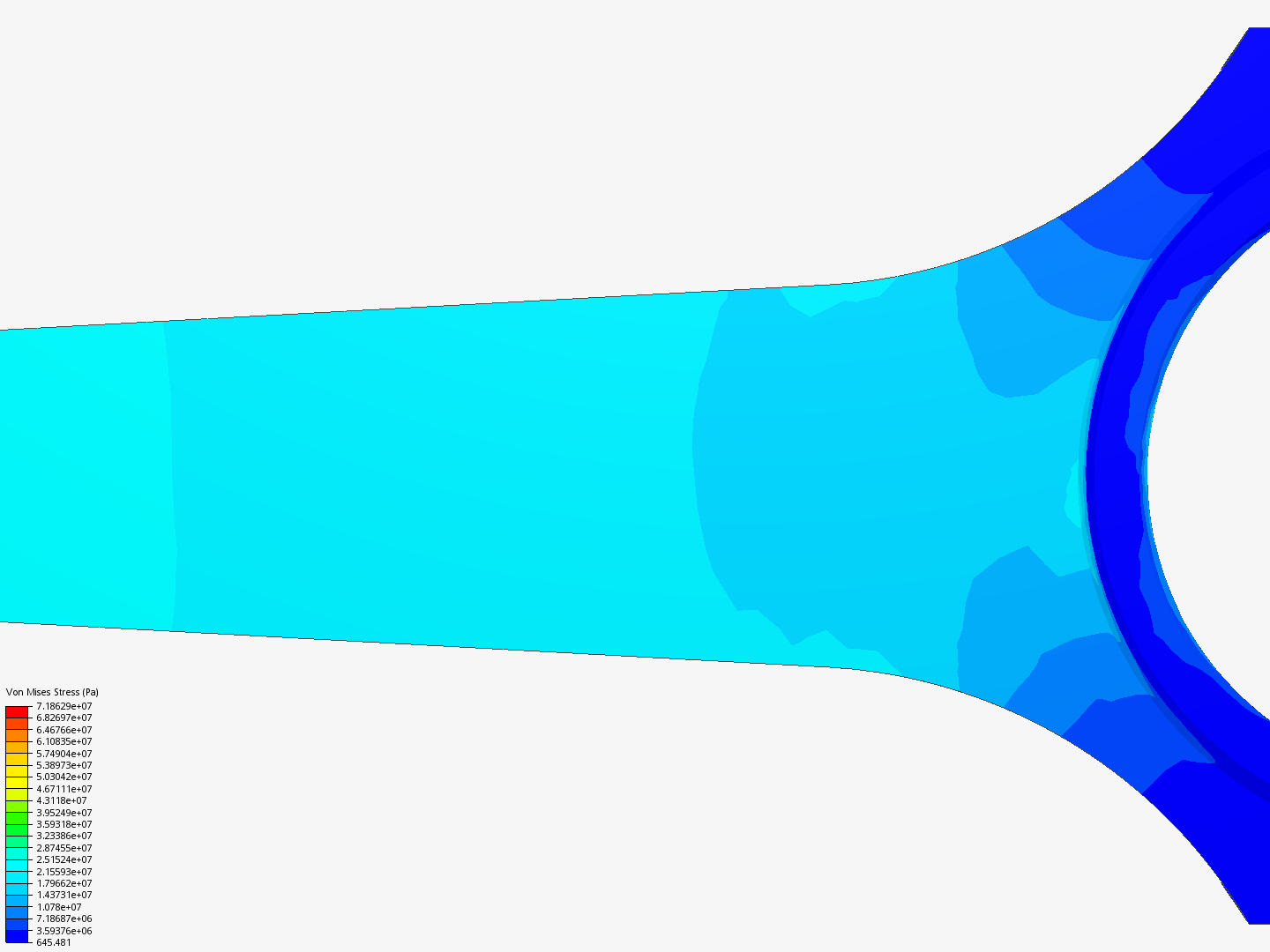 Tutorial 1: Connecting rod stress analysis image