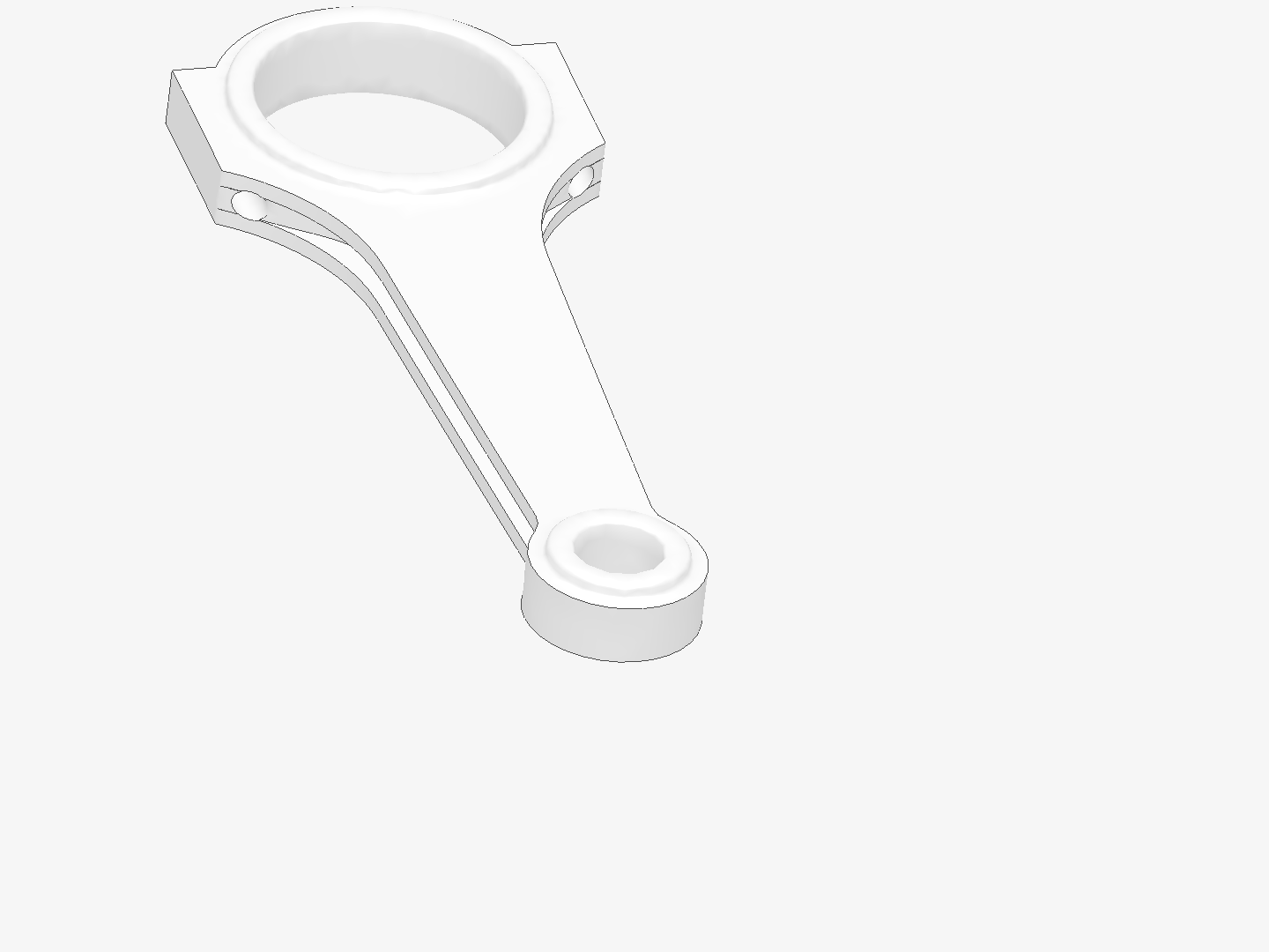 Tutorial 1: Connecting rod stress analysis image