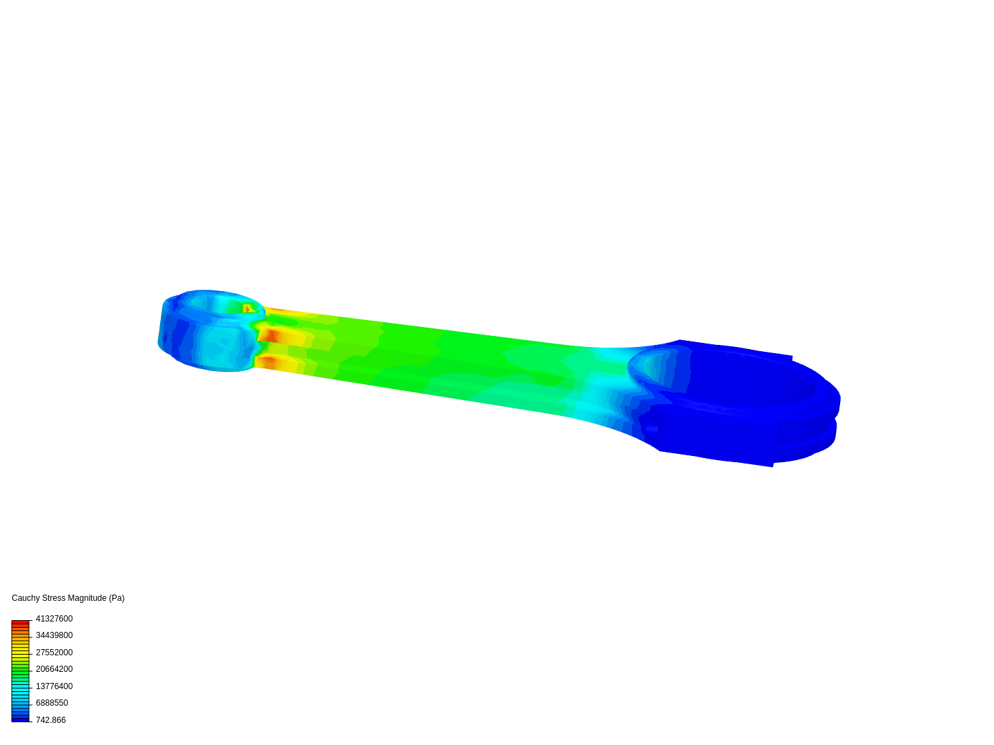 Tutorial 1: Connecting rod stress analysis image