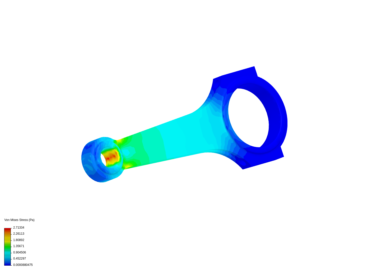 Tutorial 1: Connecting rod stress analysis image