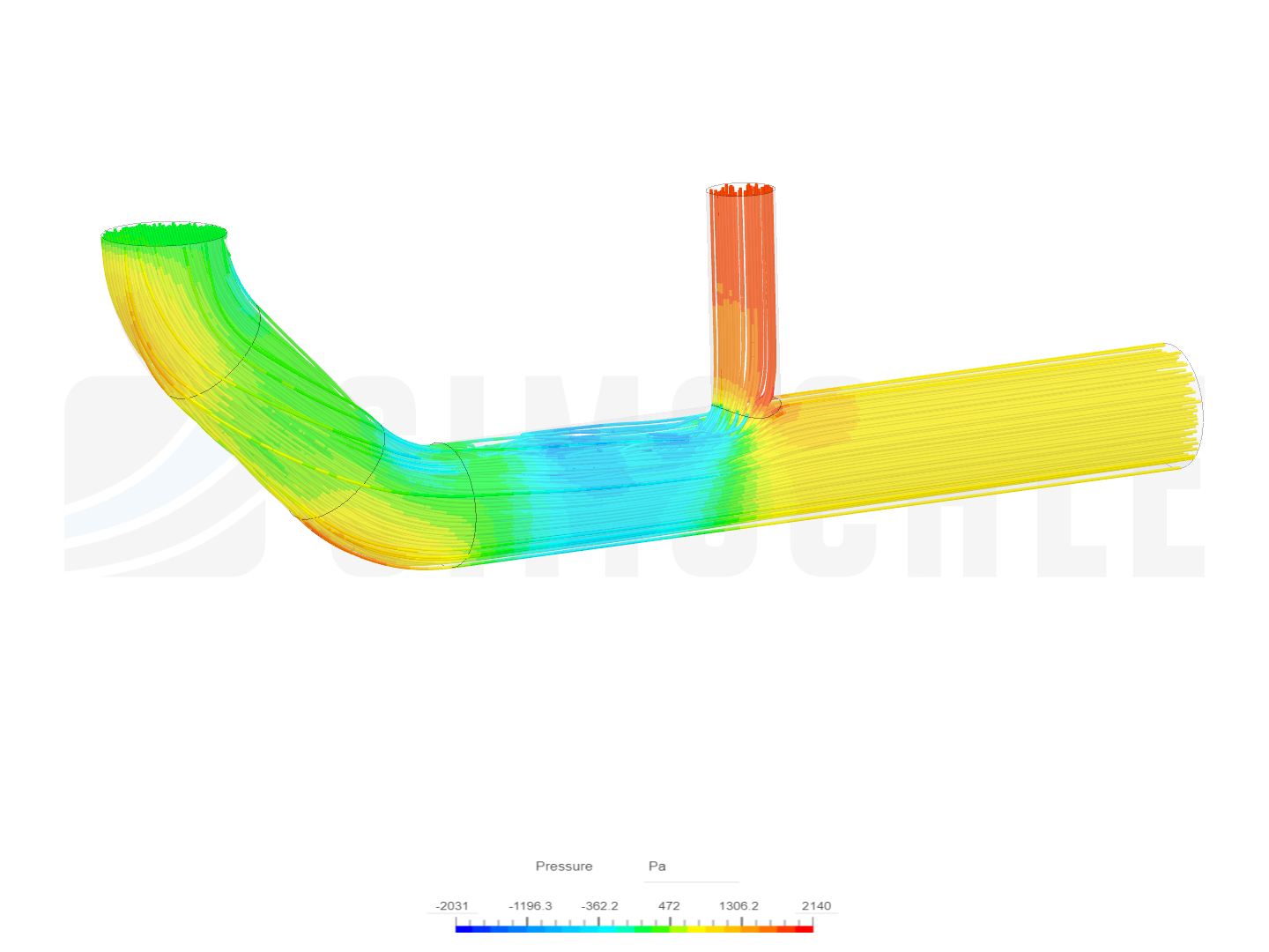 Tutorial 2: Pipe junction flow image