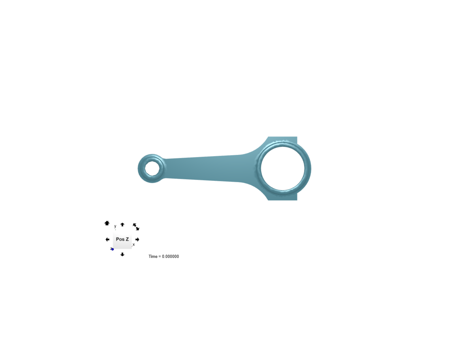 Tutorial 1: Connecting rod stress analysis image