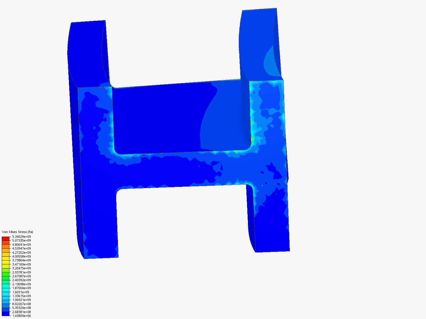 Tutorial 1: Connecting rod stress analysis image