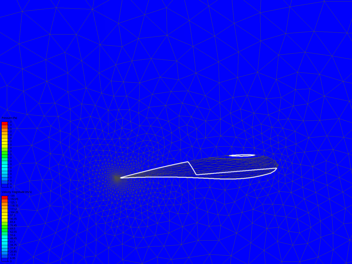 Tutorial: Compressible Flow Around a Wing image