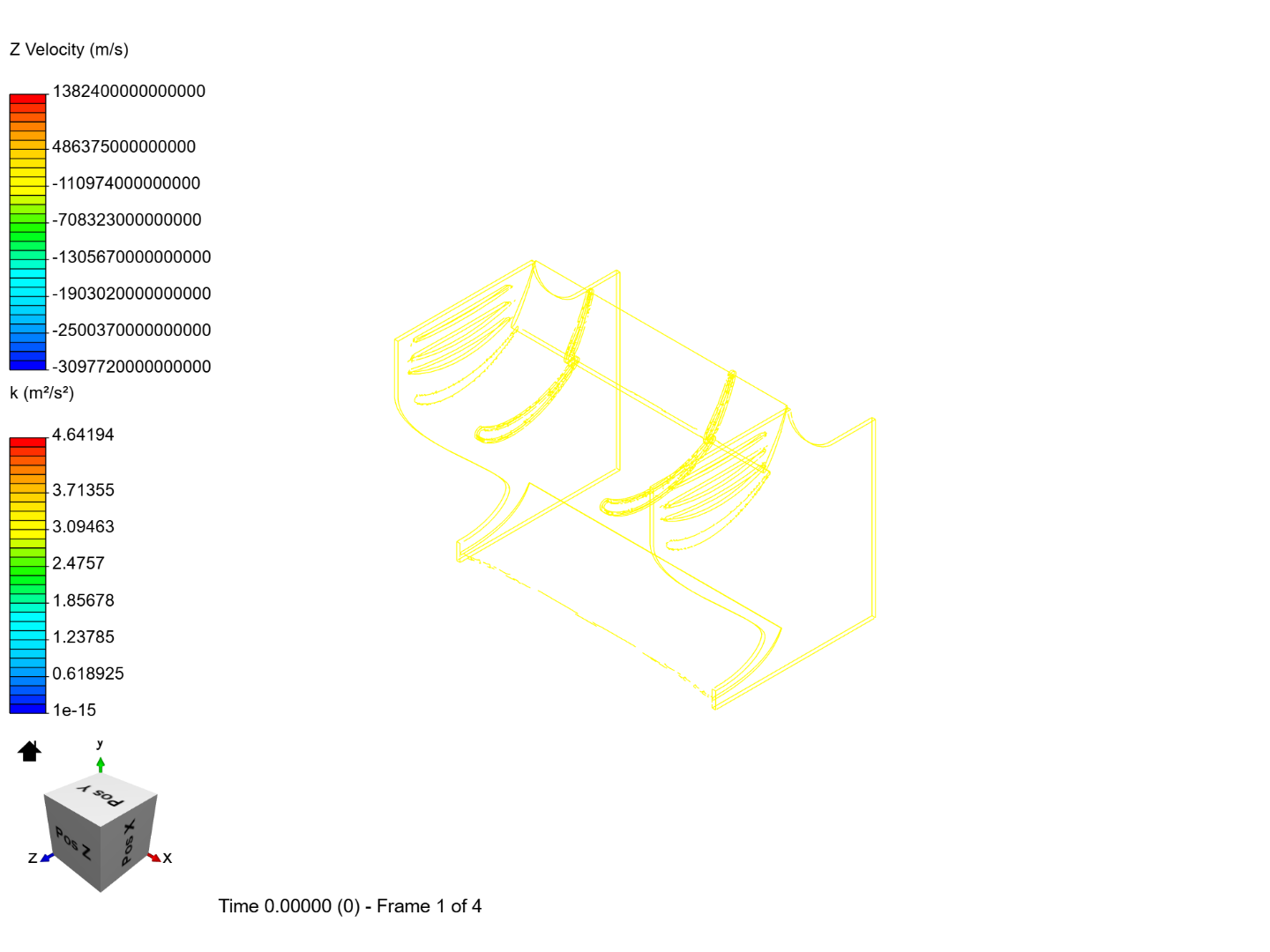 F1 Rear Wing CFD image