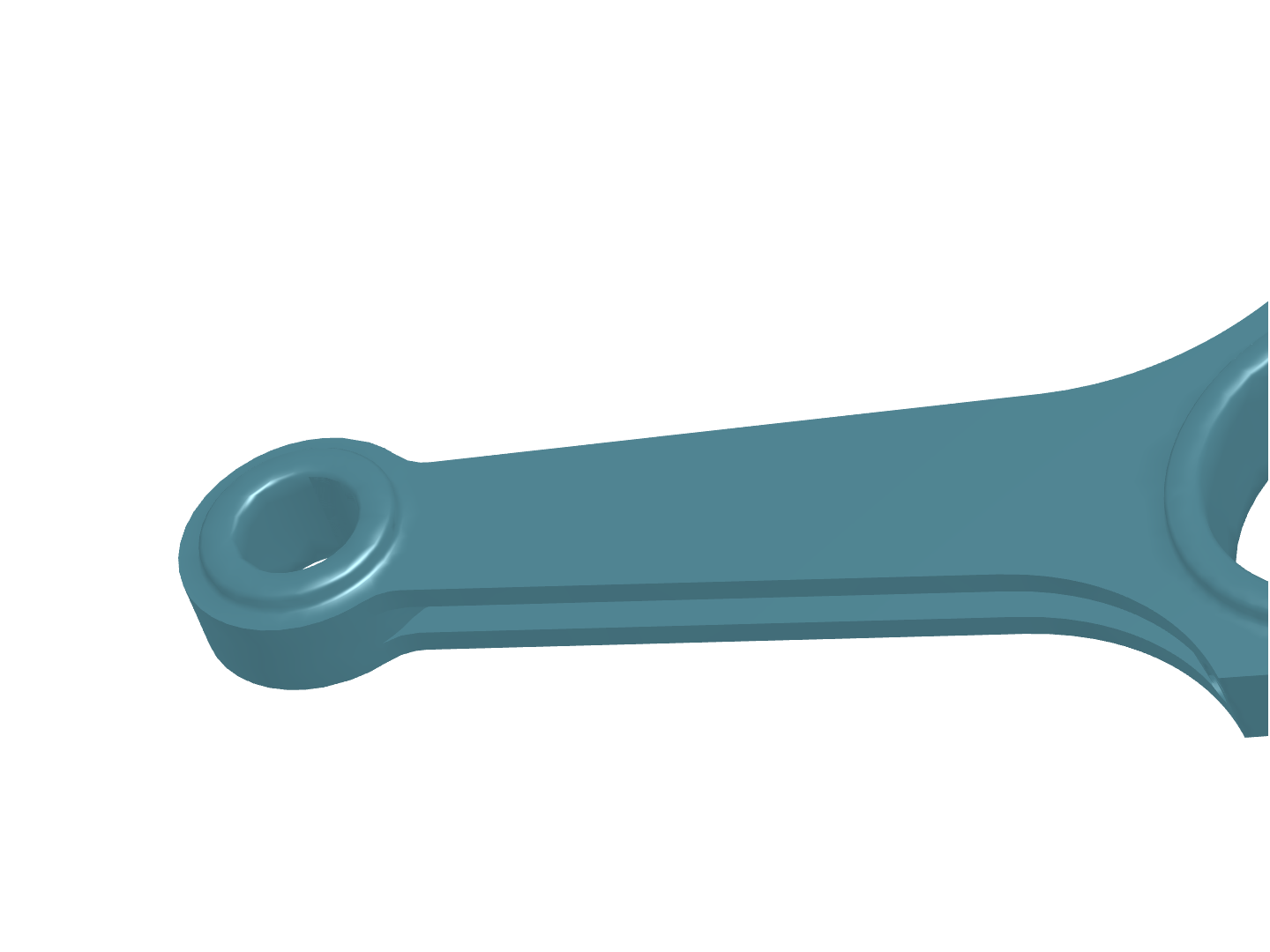 Tutorial 1: Connecting rod stress analysis image