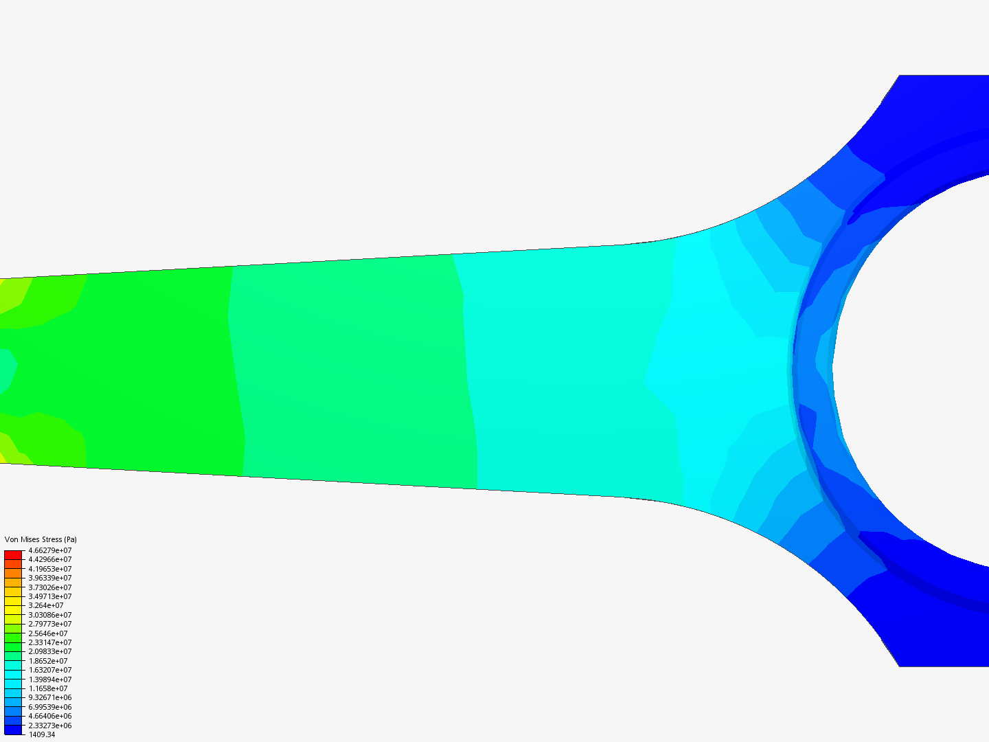 Tutorial 1: Connecting rod stress analysis image