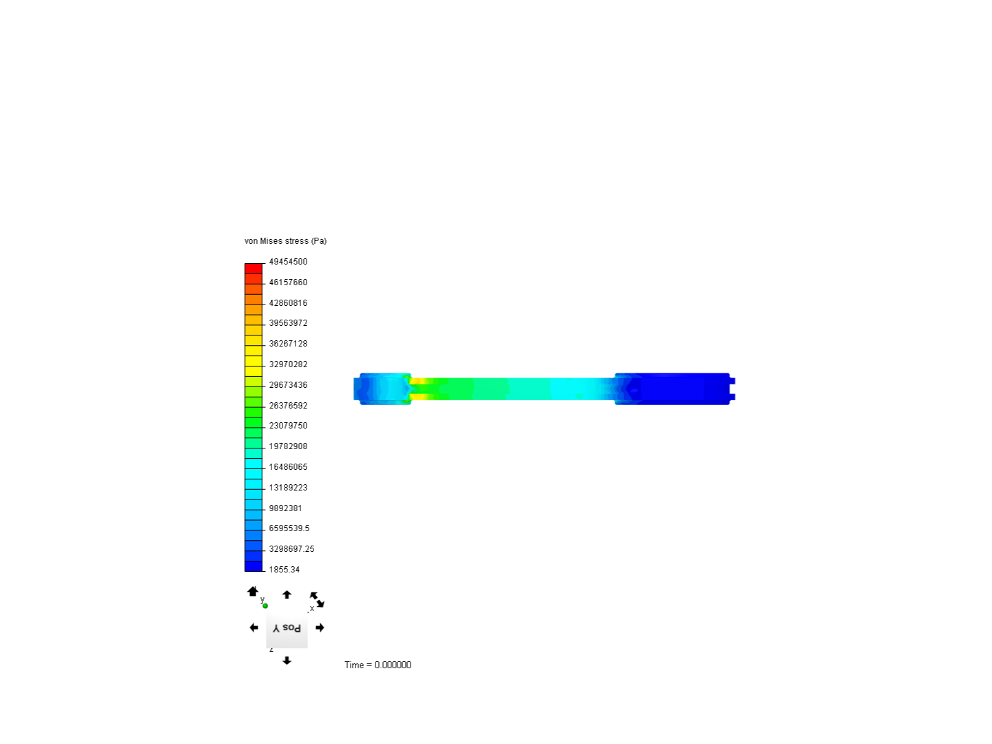 Tutorial 1: Connecting rod stress analysis image