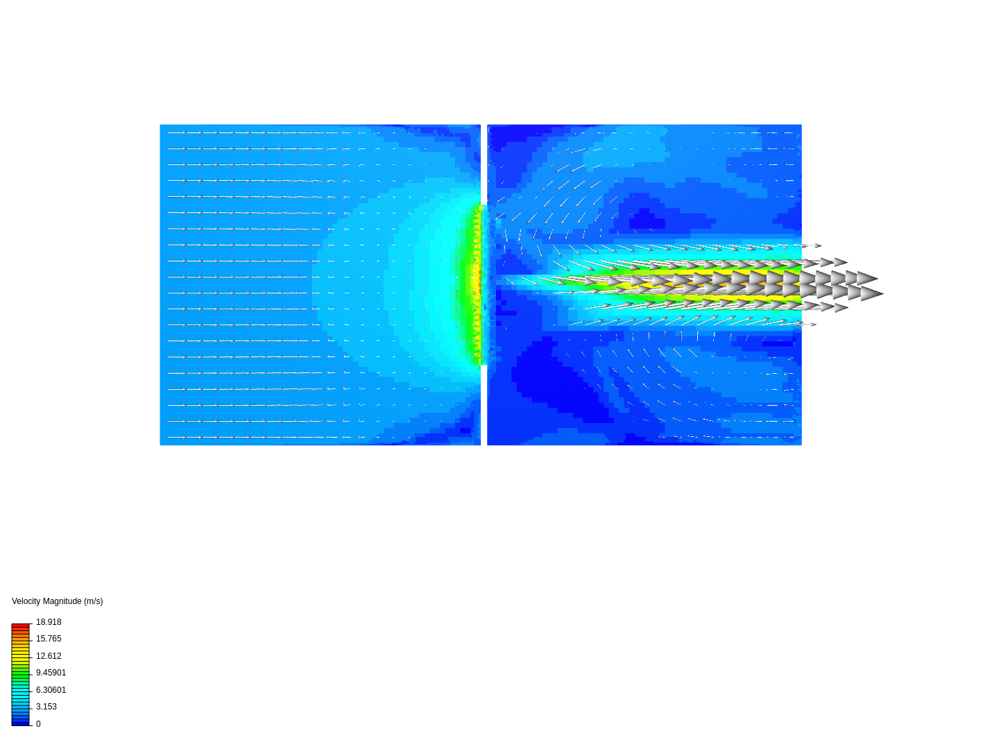 vertedero rectangular image