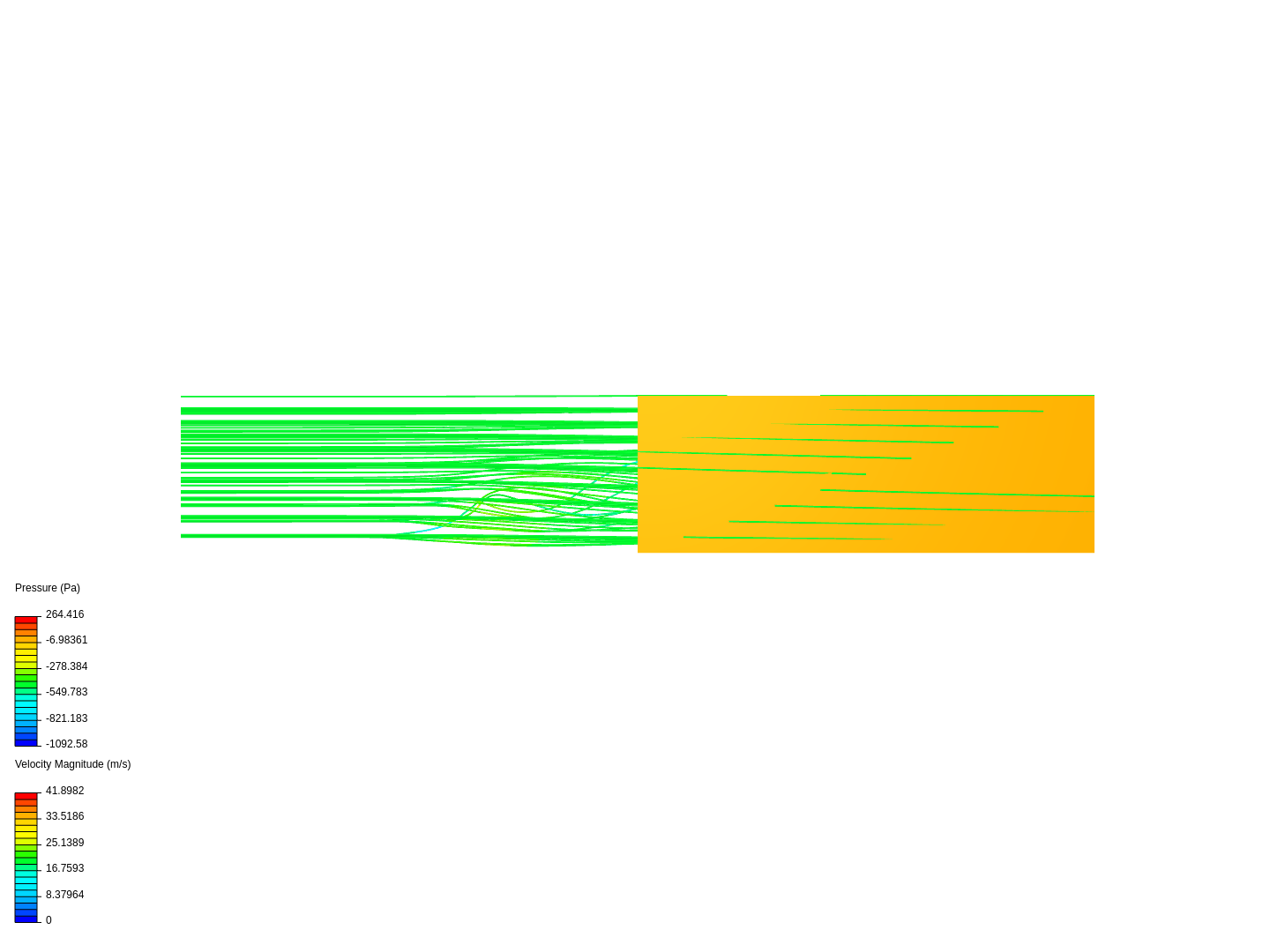 Test 48 Venturi 20 4 deg throat 100 200 ellipse nose long 1250 diff 20 30 40 deg E423 wings 15 gap 21 Nov 4:20 pm image