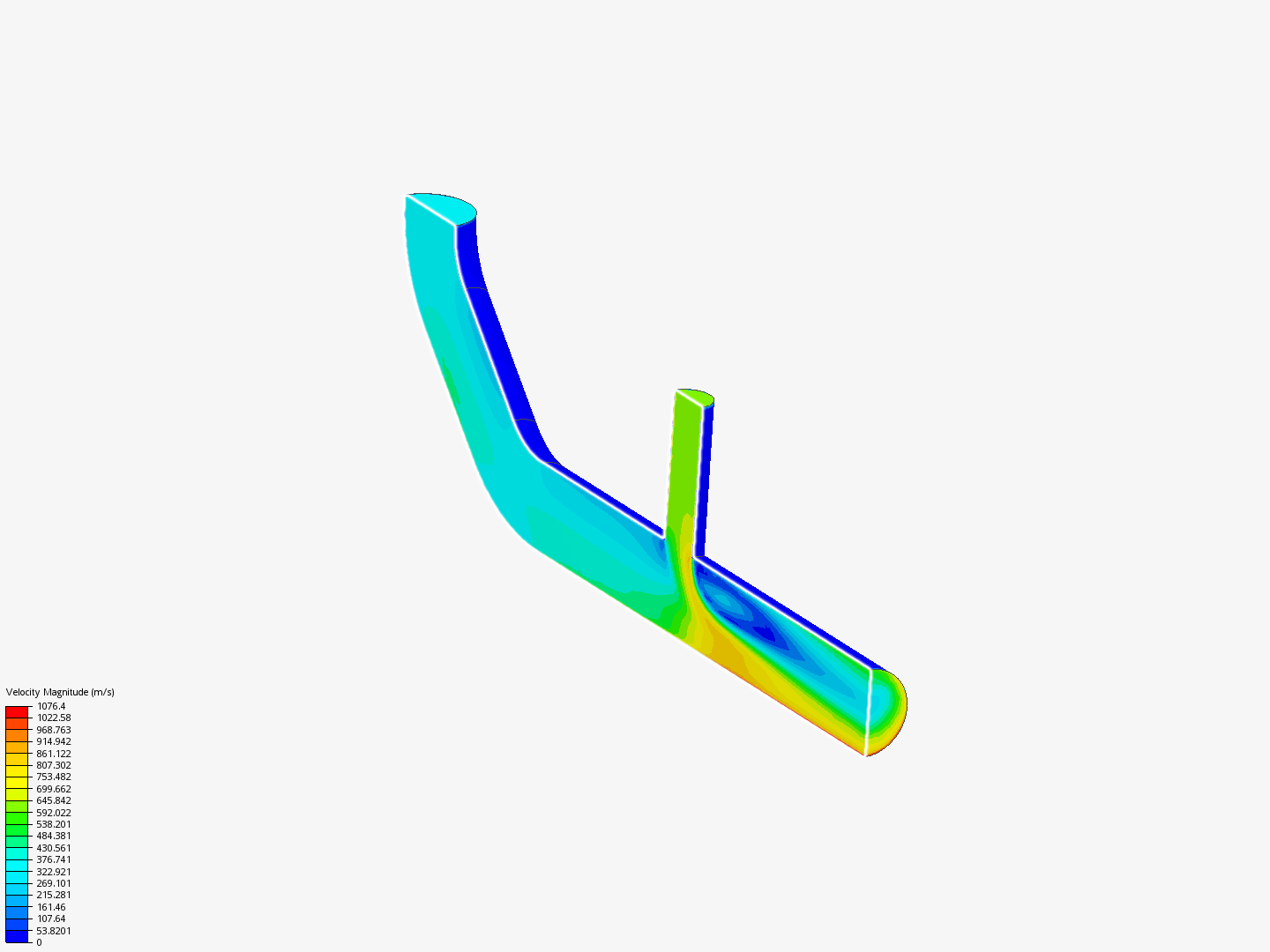 Tutorial 2: Pipe junction flow image