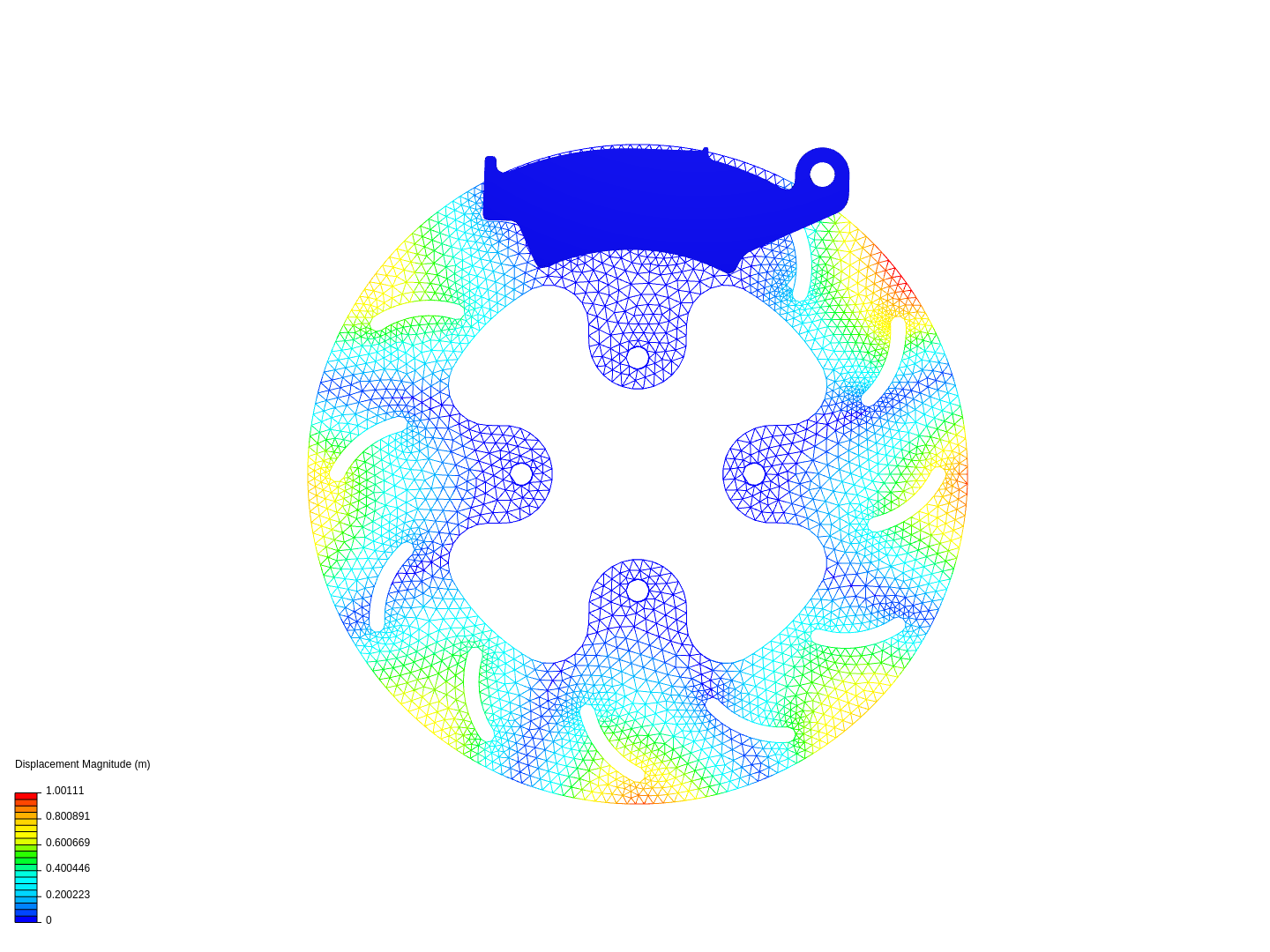 Brake modal analysis image