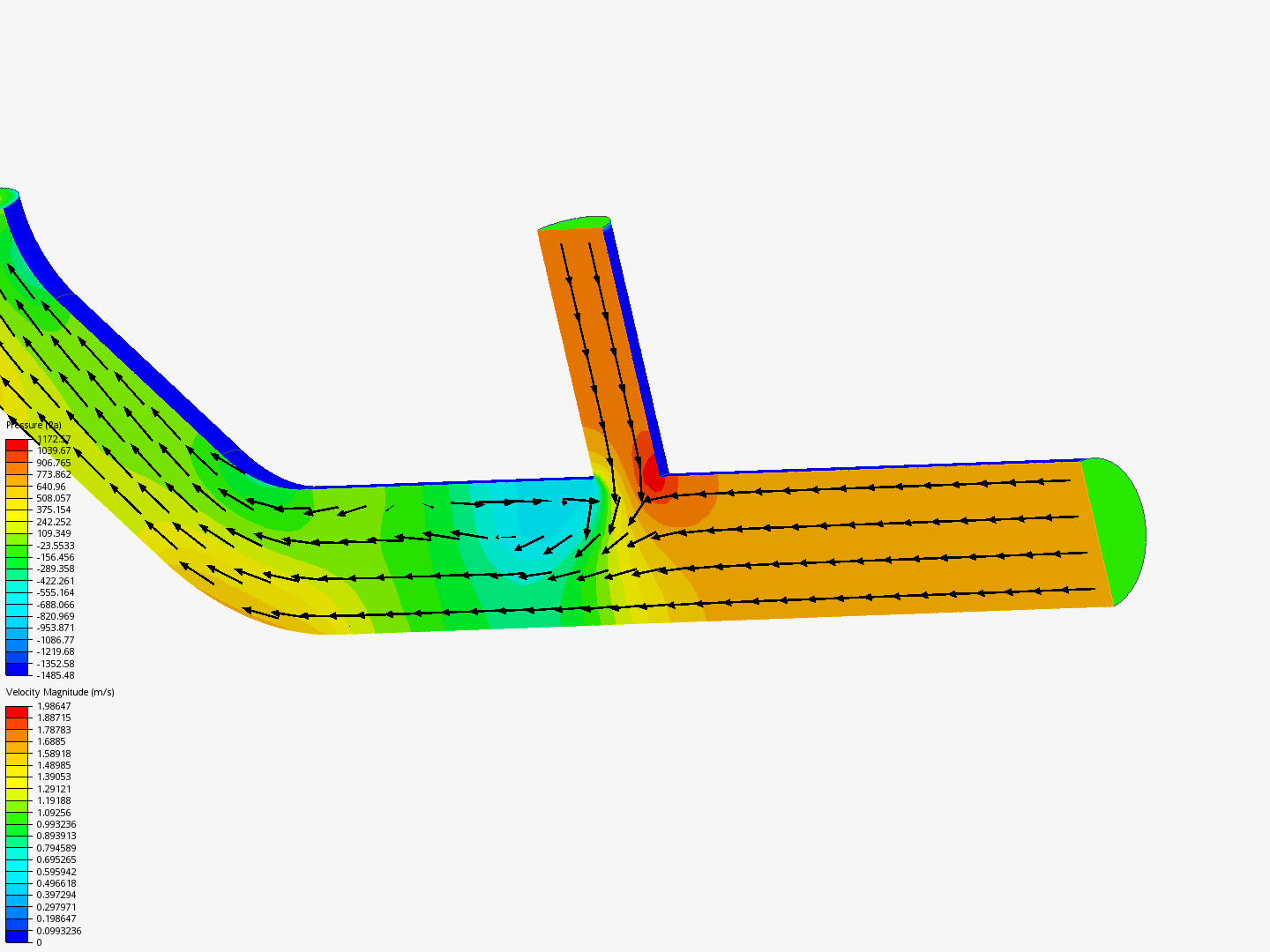 Tutorial 2: Pipe junction flow image