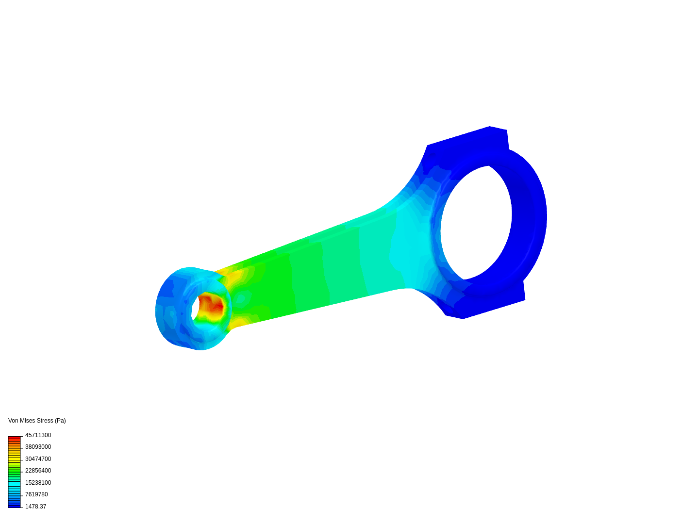 Tutorial 1: Connecting rod stress analysis image