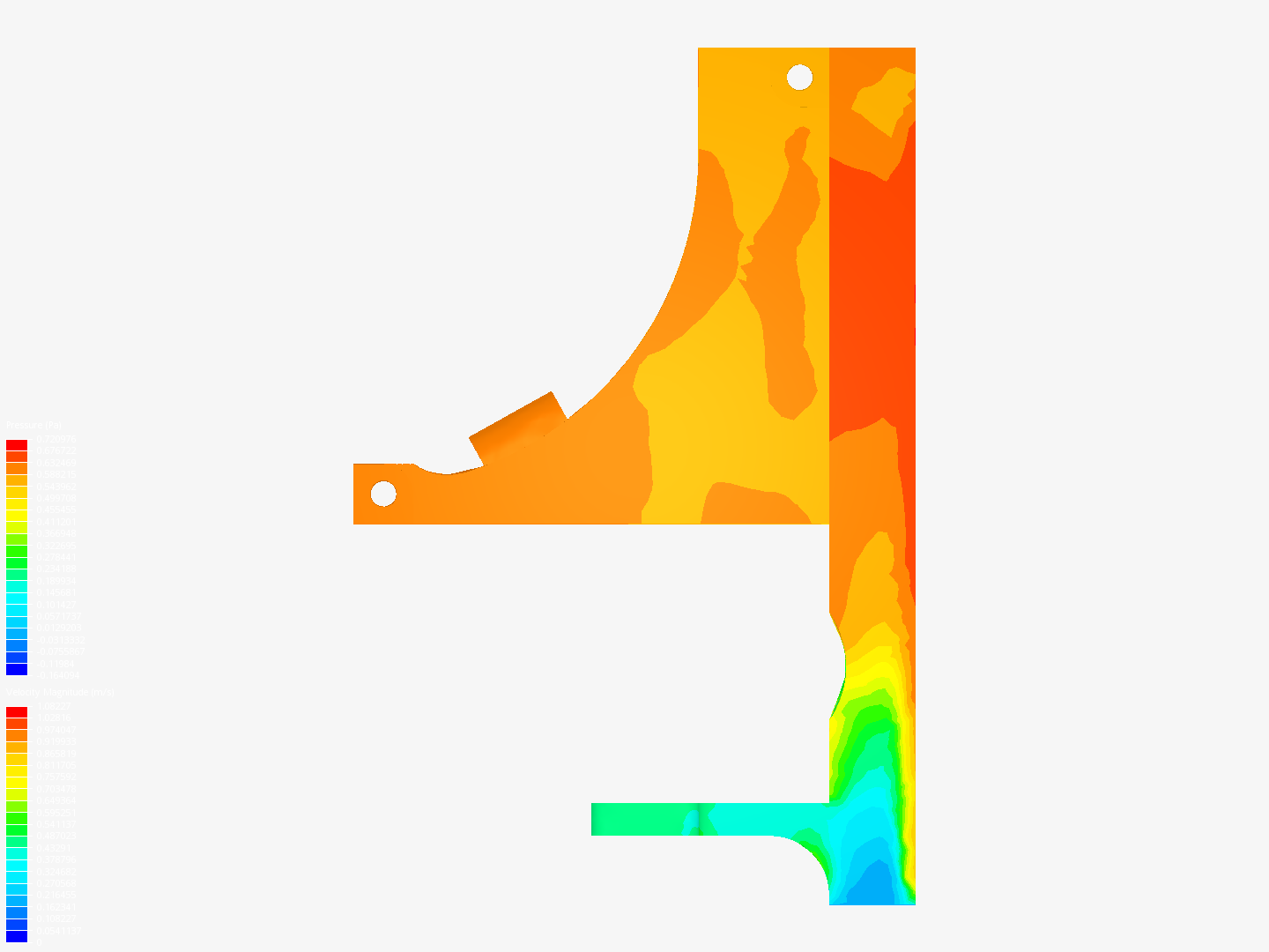 fan duct CFD image