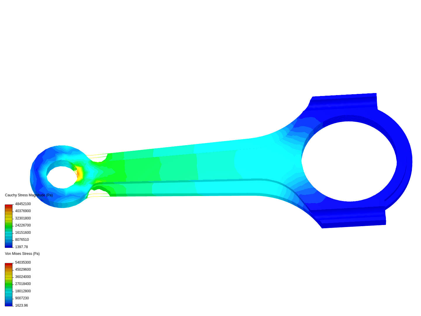 Tutorial 1: Connecting rod stress analysis image