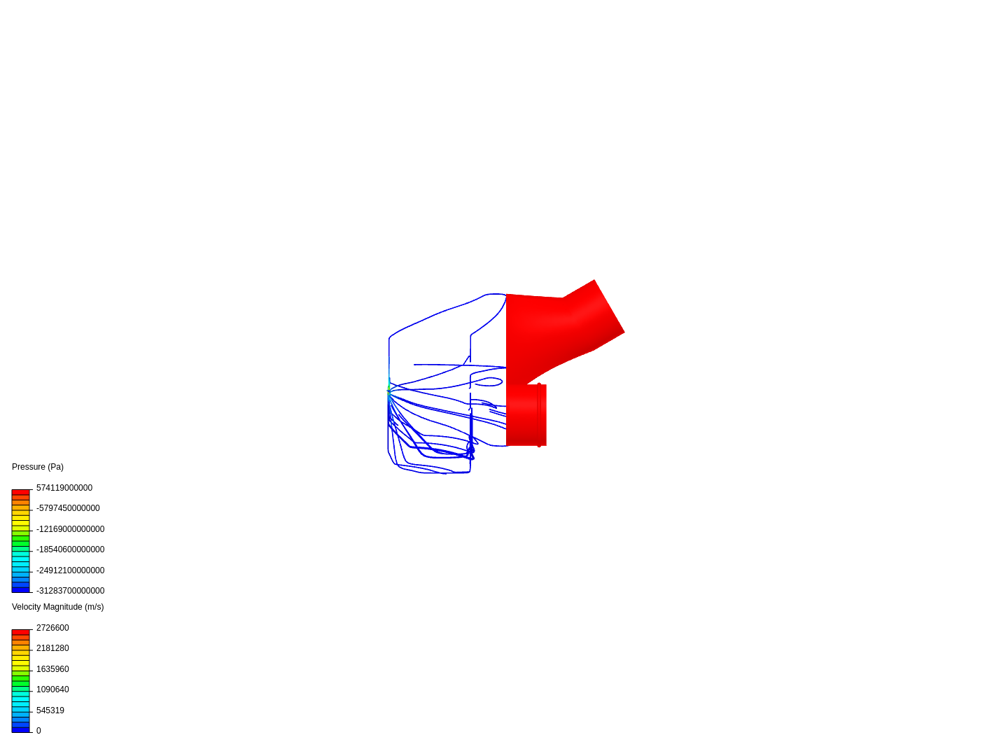 intercooler simulation - flow to velocity relationship image