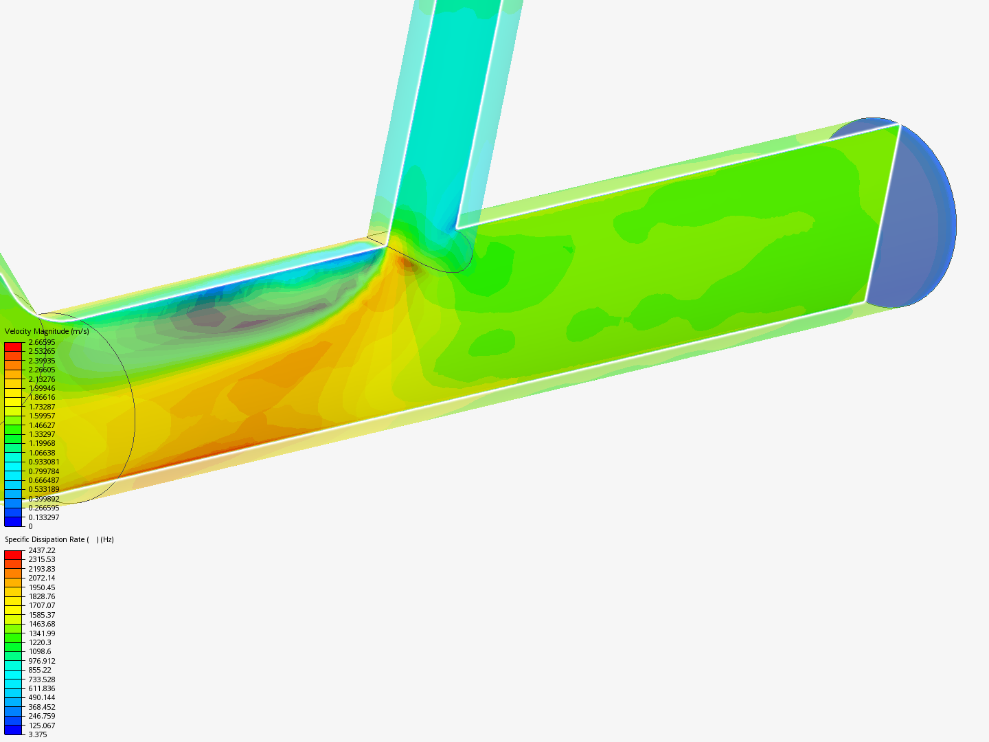 Tutorial 2: Pipe junction flow image