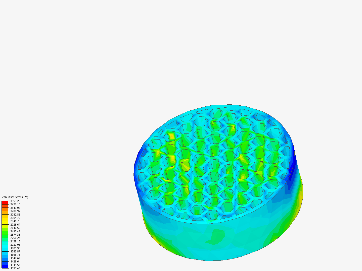 Honeycomb Scaffold Trial 1 image