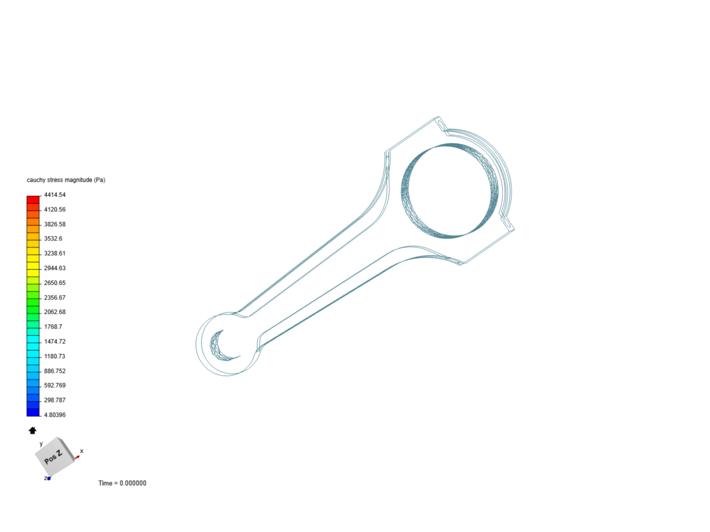 Tutorial 1: Connecting rod stress analysis image