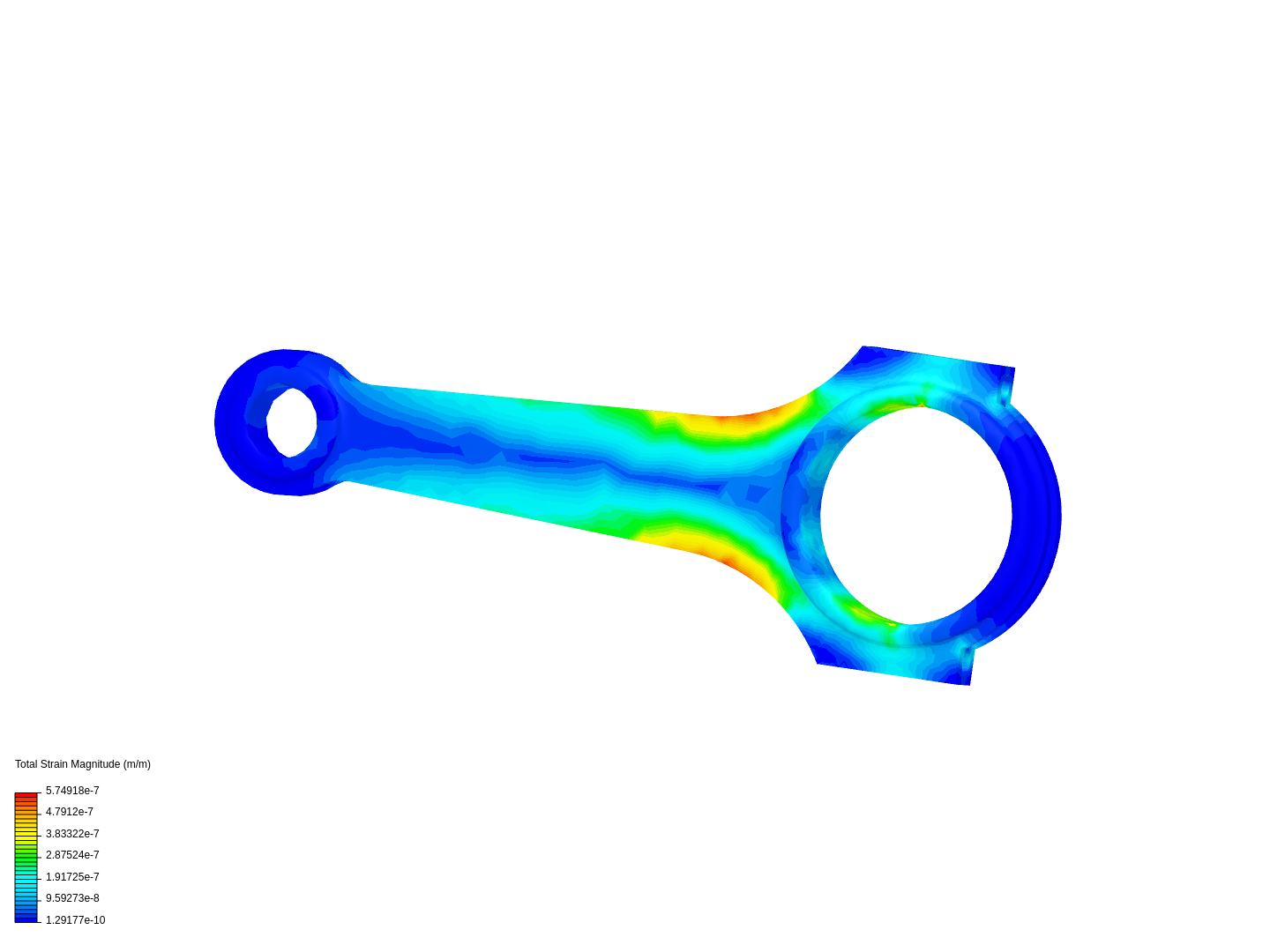 Tutorial 1: Connecting rod stress analysis image