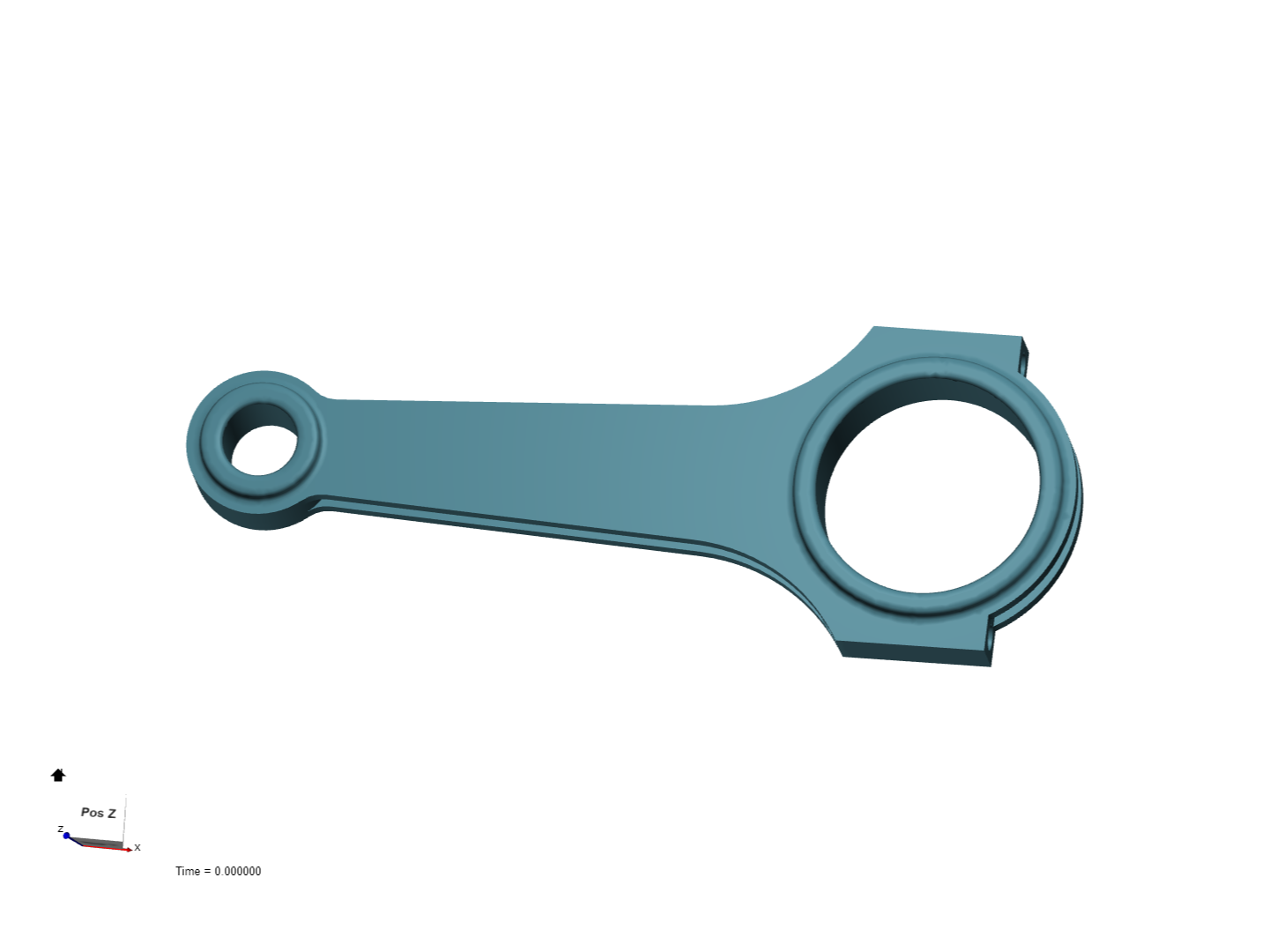 Tutorial 1: Connecting rod stress analysis image