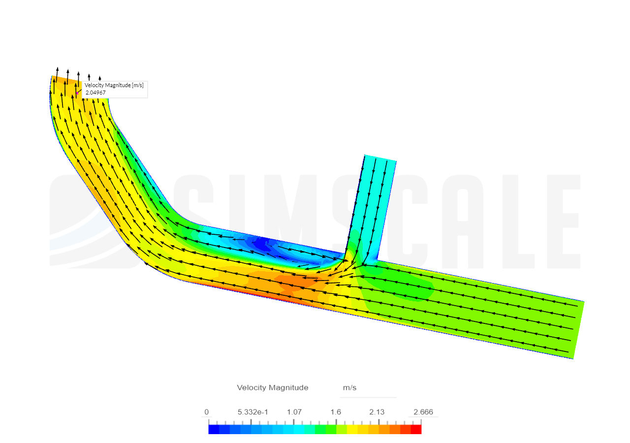 Tutorial 2: Pipe junction flow image