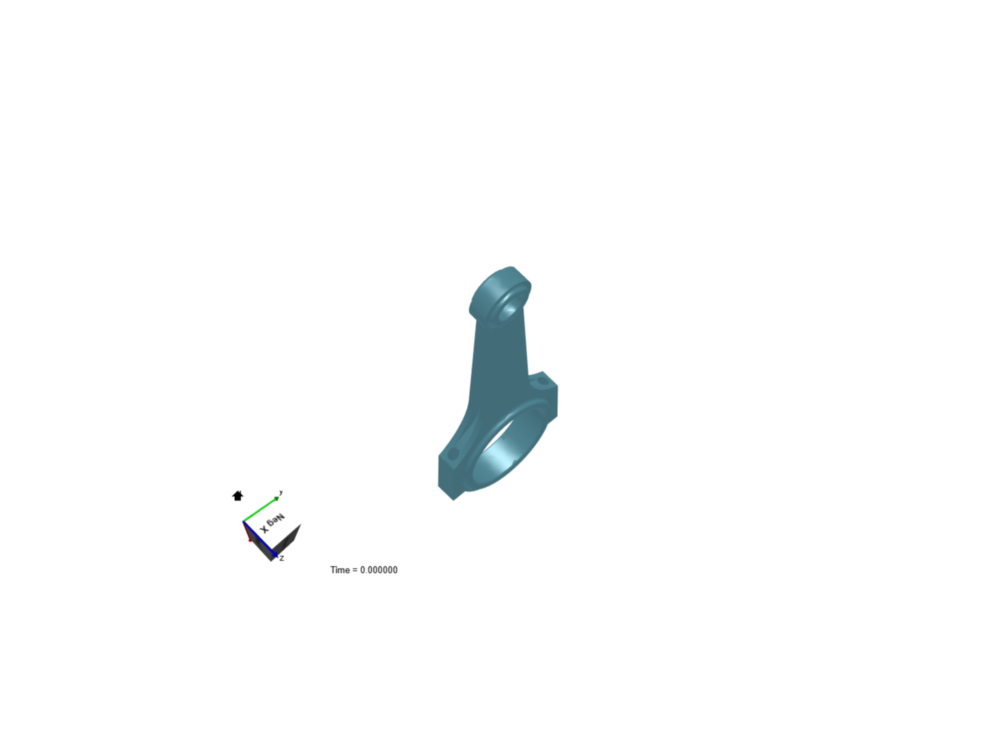 Tutorial 1: Connecting rod stress analysis image