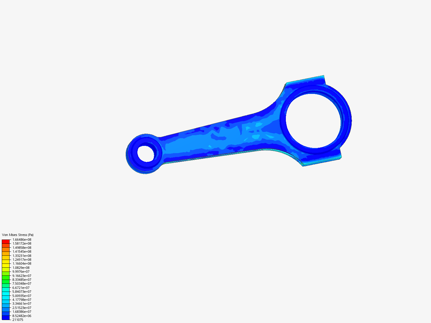 Tutorial 1: Connecting rod stress analysis image