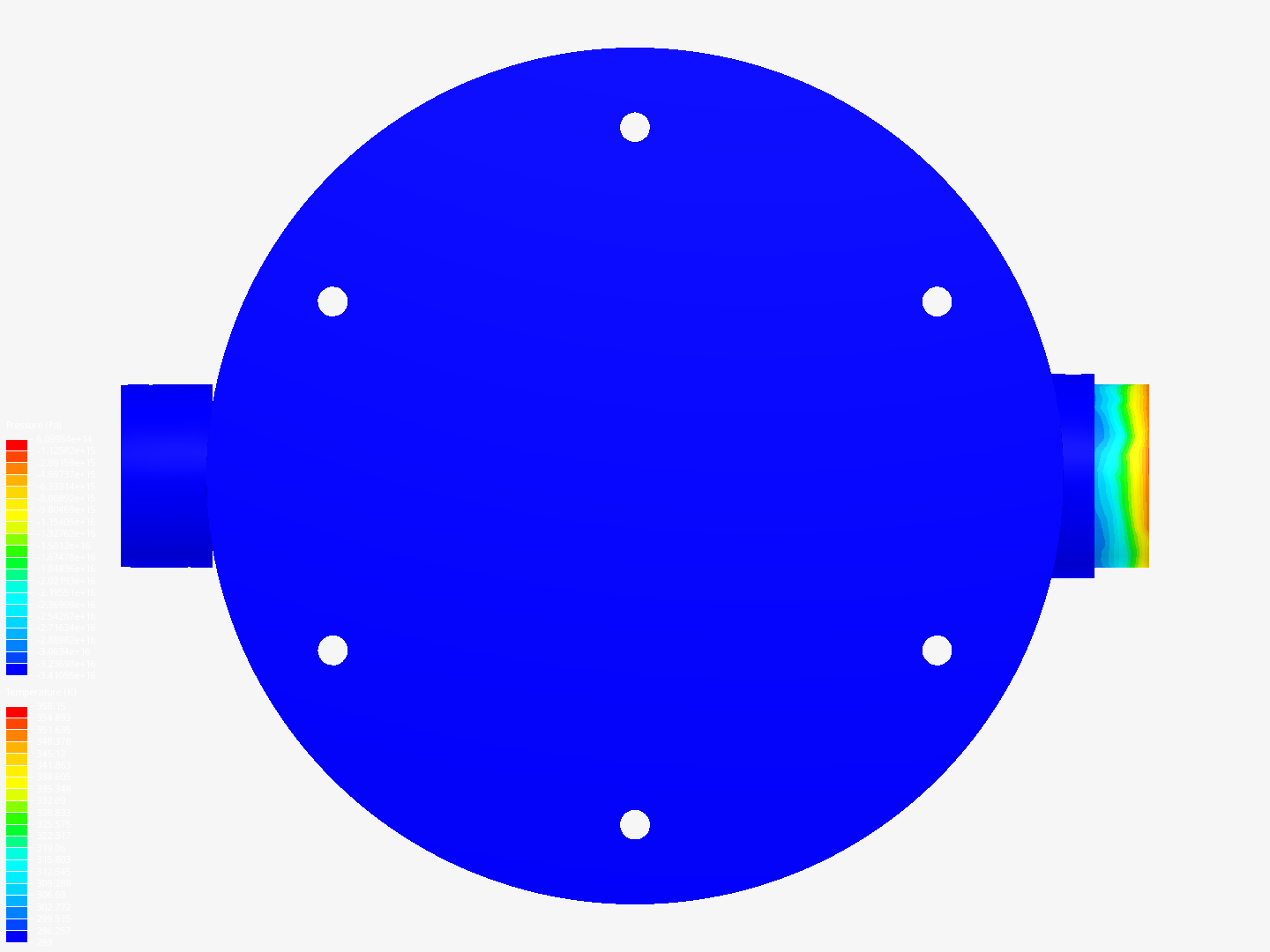 Cylindrical heat exchanger image