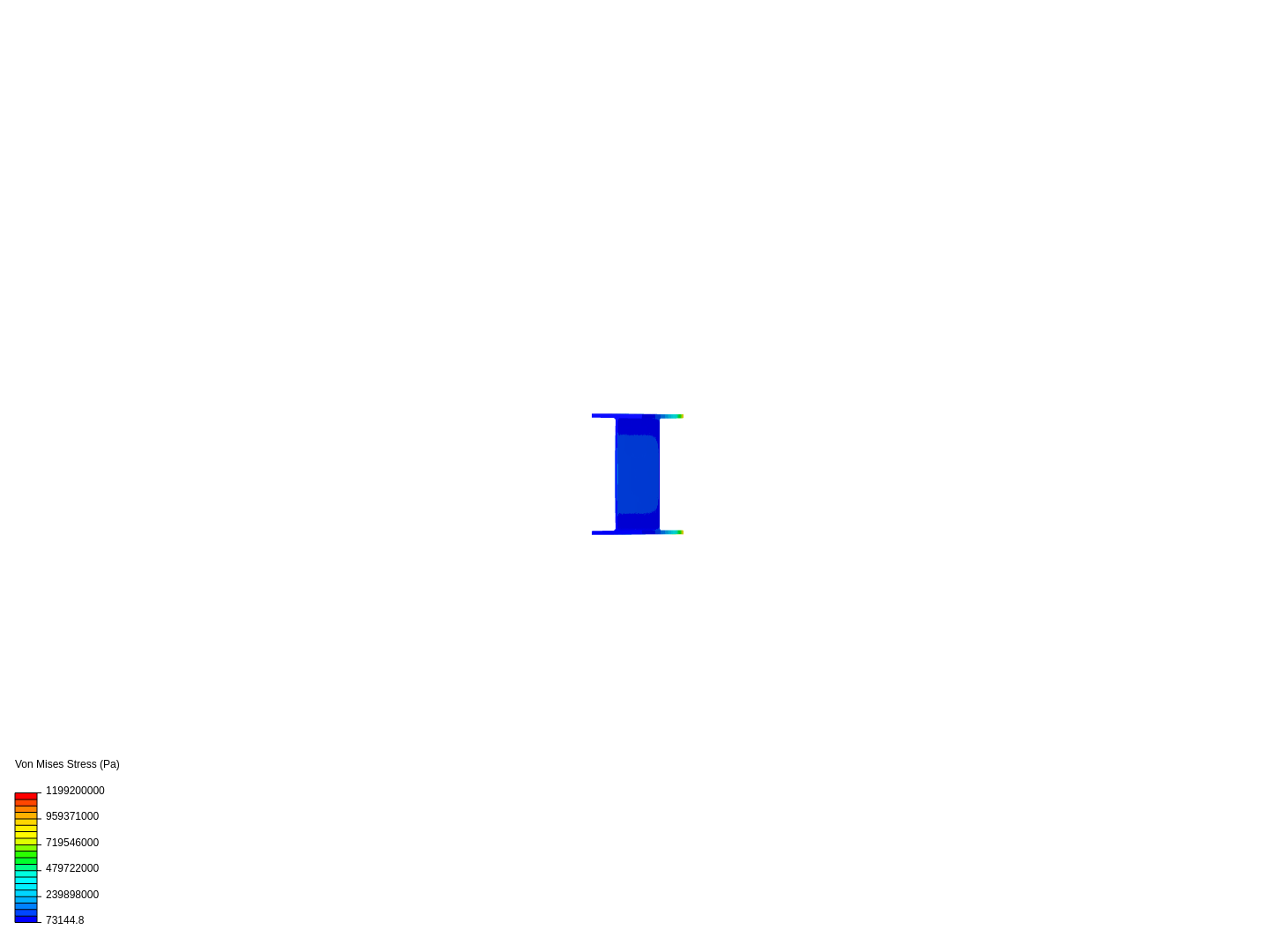 Beam stress analysis image