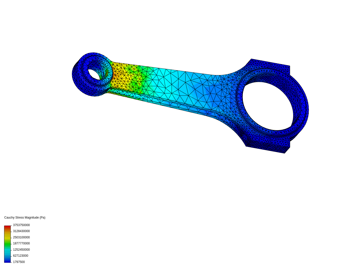 Tutorial 1: Connecting rod stress analysis image