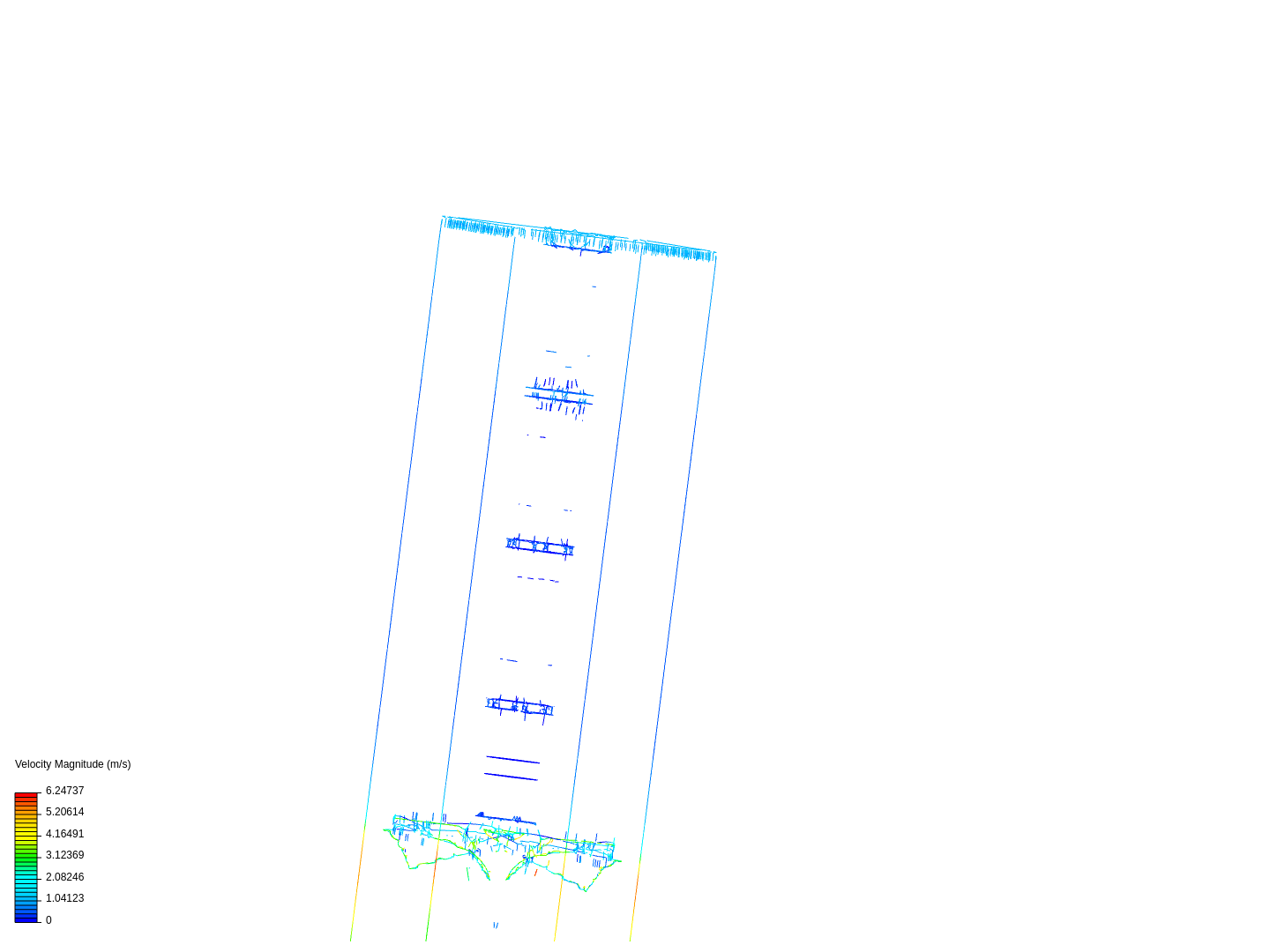 CFD through turbine image