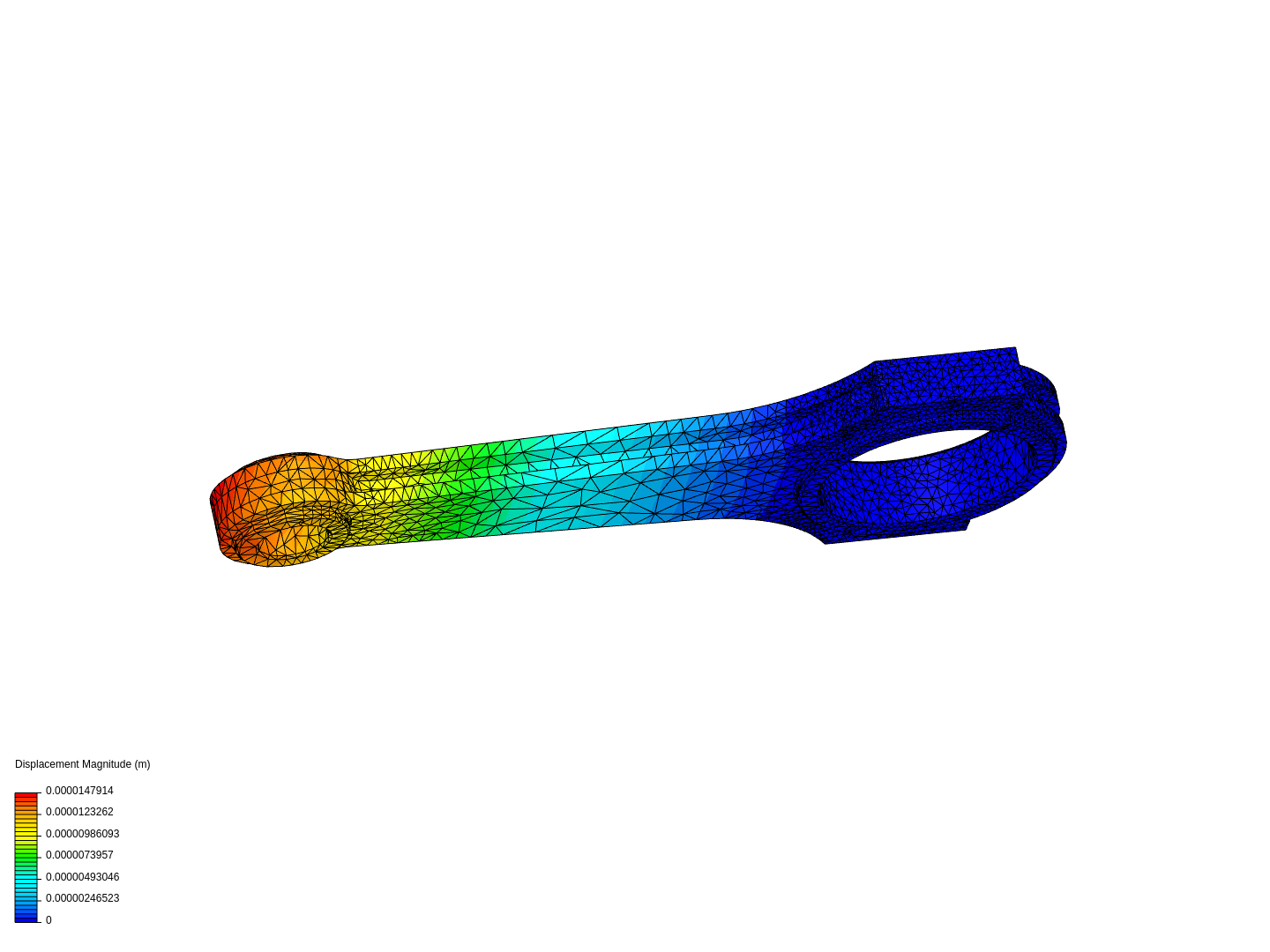 Tutorial 1: Connecting rod stress analysis image