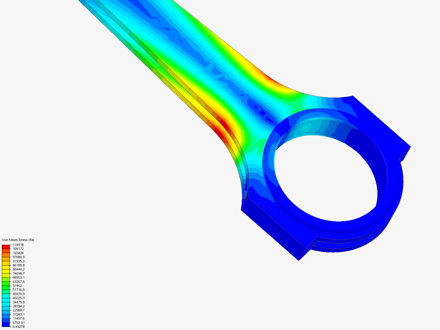 Tutorial 1: Connecting rod stress analysis image