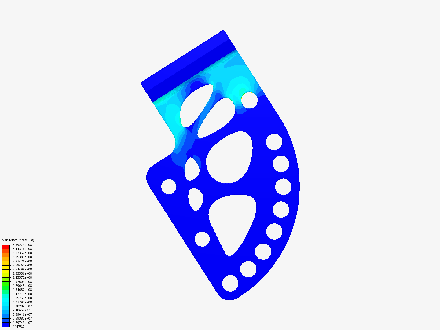 Tutorial 1: Connecting rod stress analysis image