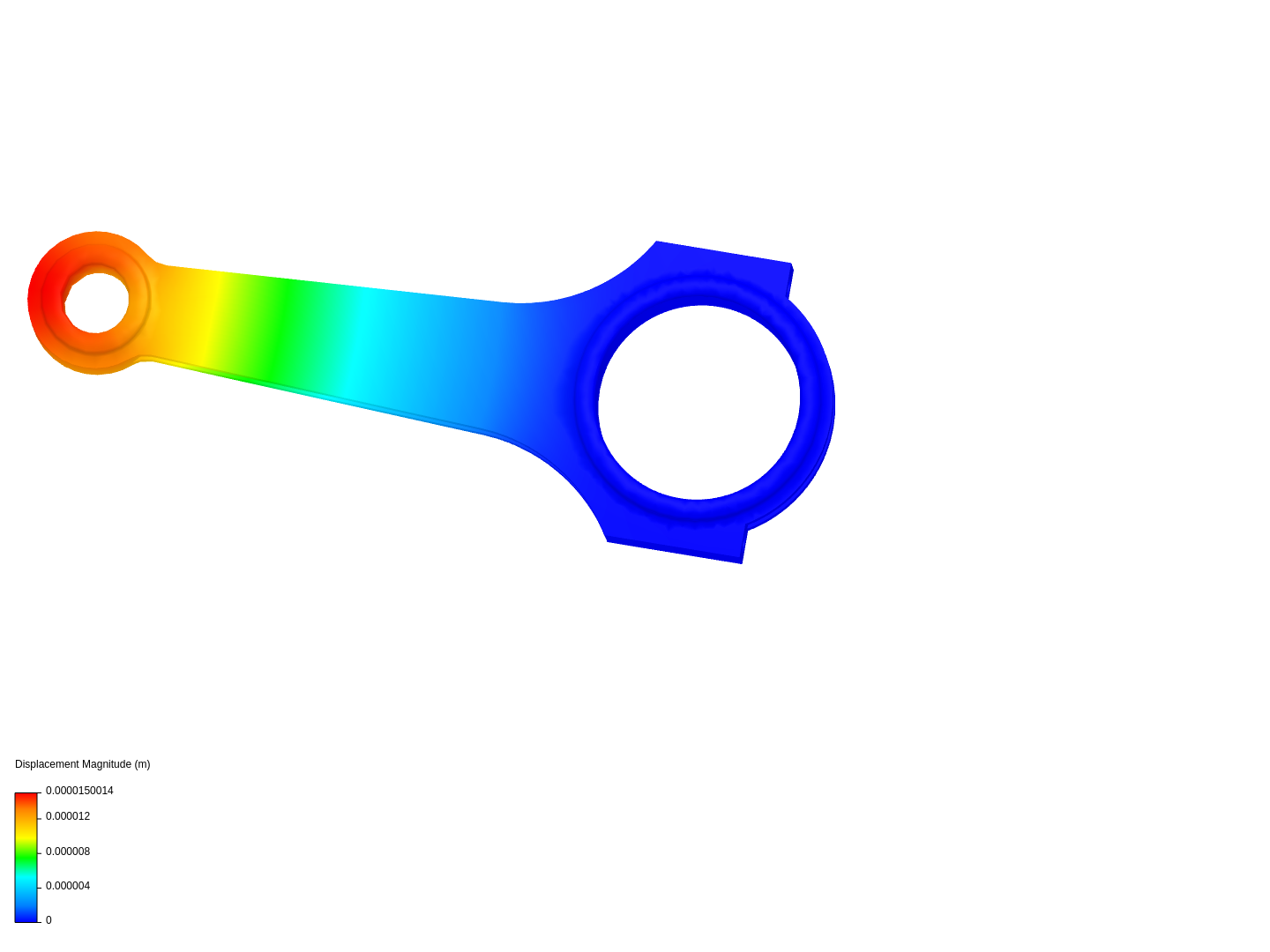 Tutorial 1: Connecting rod stress analysis image