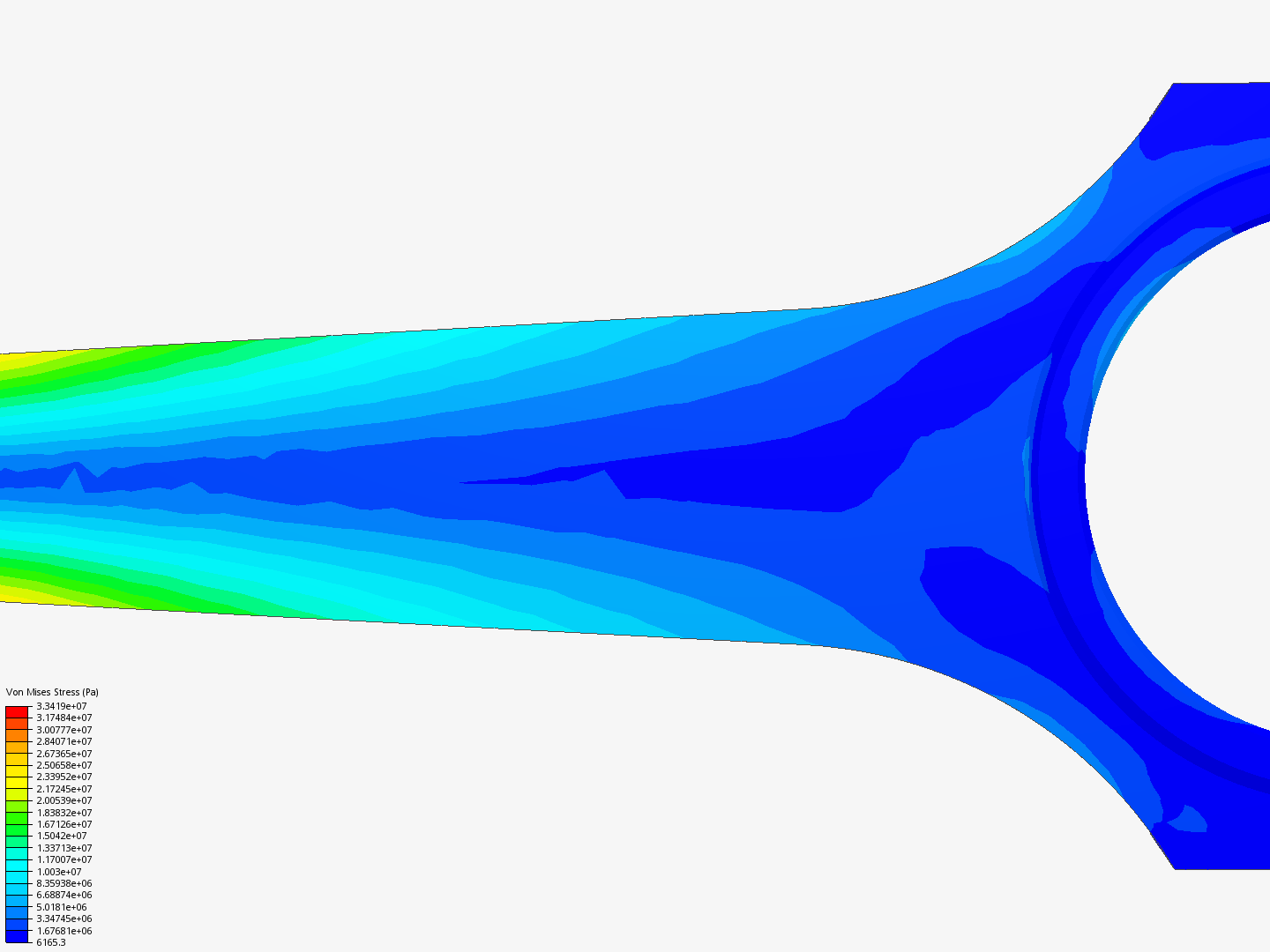 Tutorial 1: Connecting rod stress analysis image