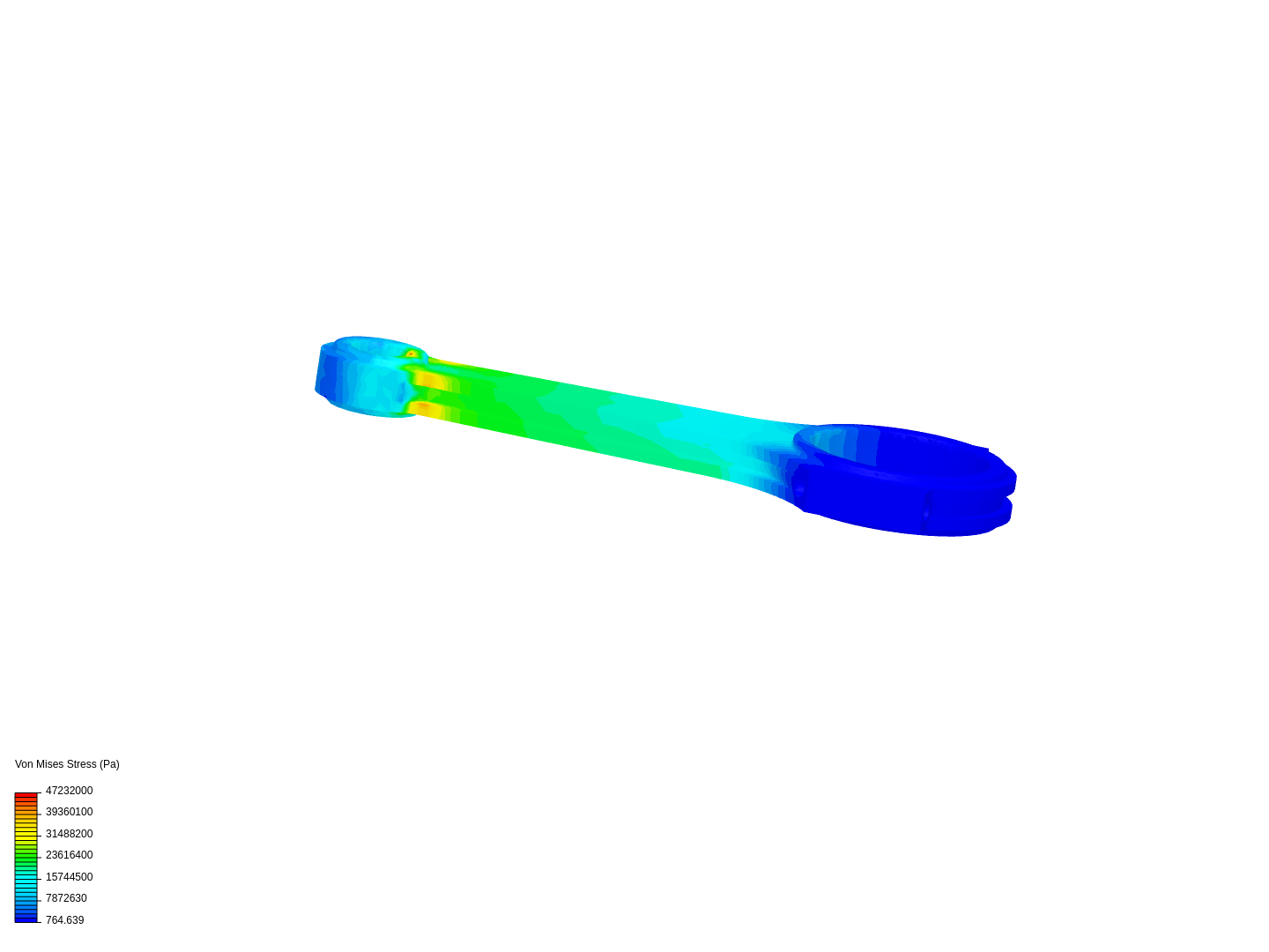 Tutorial 1: Connecting rod stress analysis image